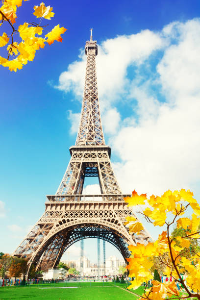 istock Eiffel tower close up, France 853307566