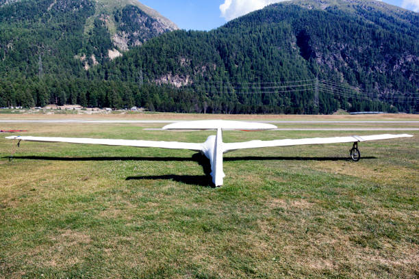 istock Planes and gliders at St Moritz grand prix 853310698
