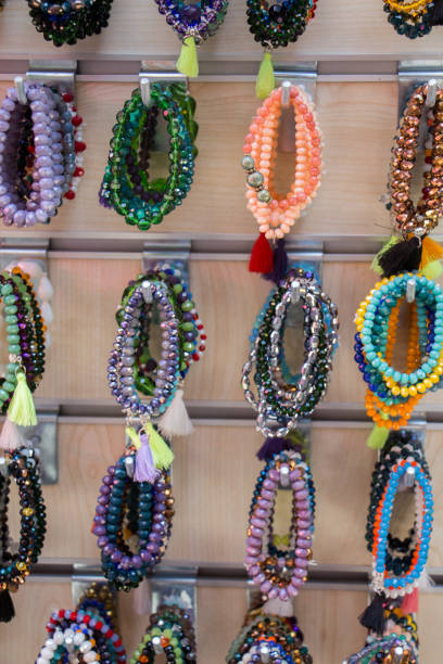 istock Bracelet made of colorful beads 853313692