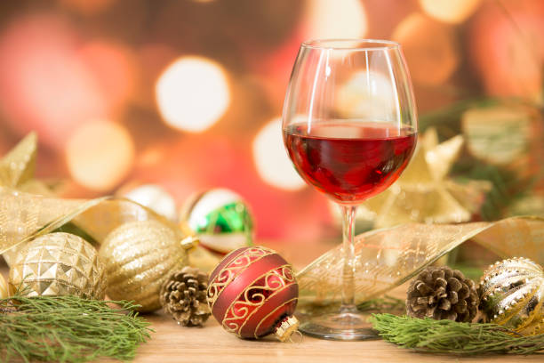 istock Christmas holiday party, wine tasting event. 853330798