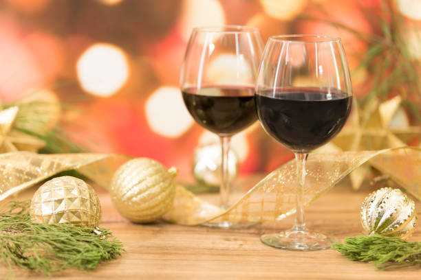 istock Christmas holiday party, wine tasting event. 853336266