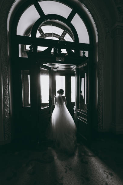 istock Portrait of a beautiful bride on wedding day 853402370