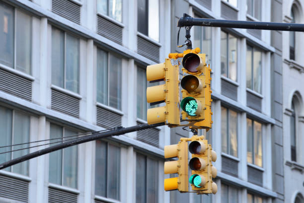 istock Street traffic lights 853406620