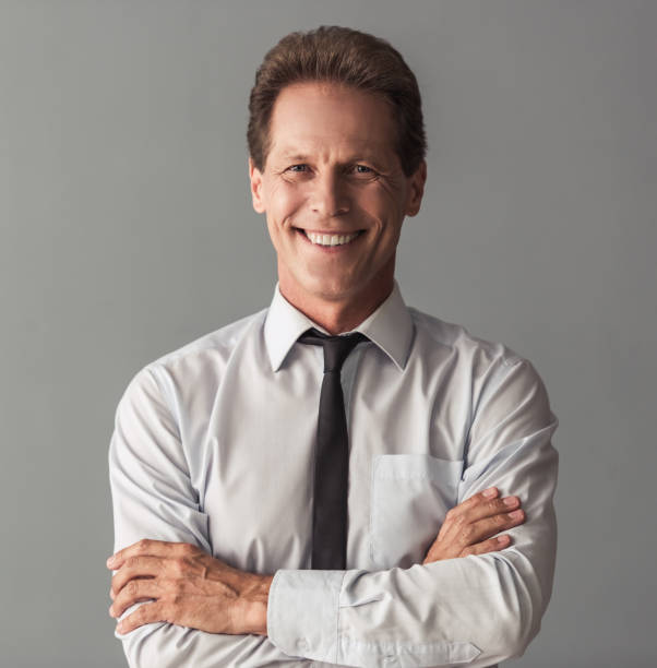 istock Handsome mature businessman 853411516