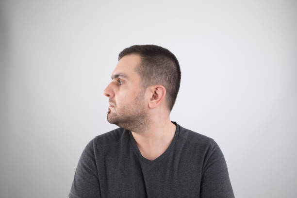istock Real caucasian adult man 853423532