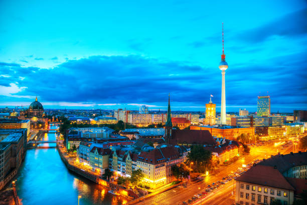 istock Aerial overview of Berlin 853446082