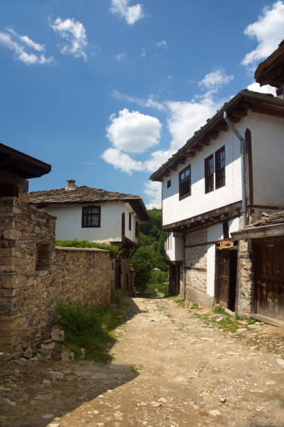 istock Old stone Bulgarian houses 853485842