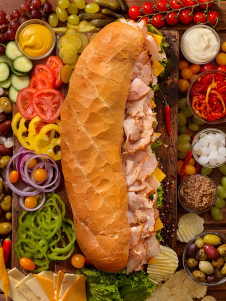 Roast Turkey, Party Sub Sandwich