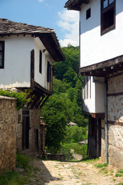istock Old stone Bulgarian houses 853493194