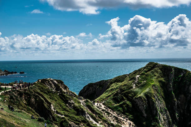 istock View on English channel in Dorset.Great Britain. 853539724