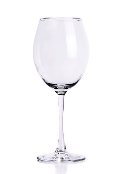istock empty transparent wine glass on white background 853542868