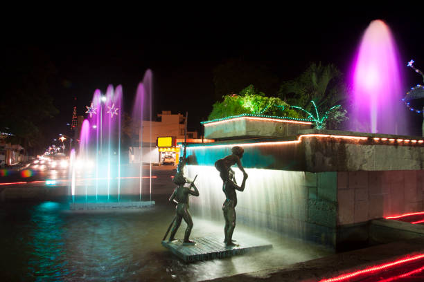 Mexico, Tabasco, Villahermosa Mexico, Tabasco, Villahermosa, Laguna de las Ilusiones, lagoon, wishes, water, tourist, beautiful, park, nature, recreation, Mirador de las Aguilas,Parque Tomás Garrido Canabal tabasco state stock pictures, royalty-free photos & images