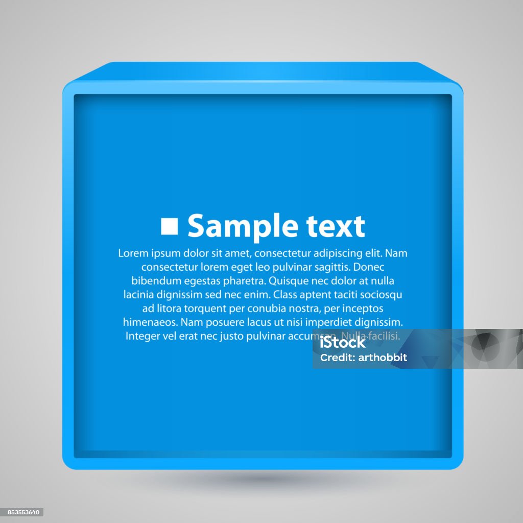 Informatii Box Box Banner Information Stock Illustration - Download Image Now - Box ...
