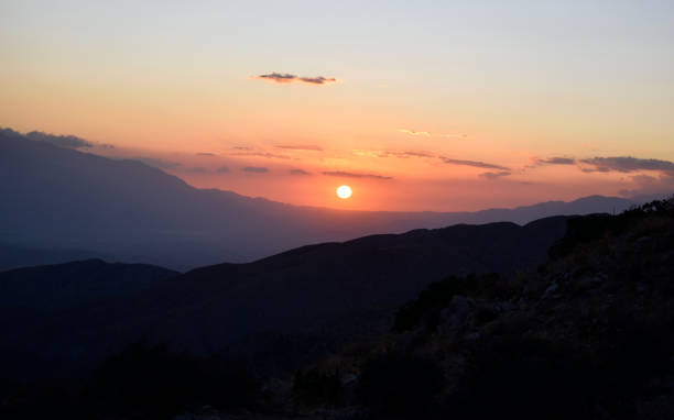 istock The Sun Is About To Set In The Desert 853592132