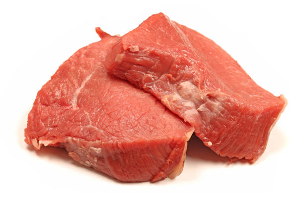 istock Isolated Chunk of Beef Fillet on the white background 853638618