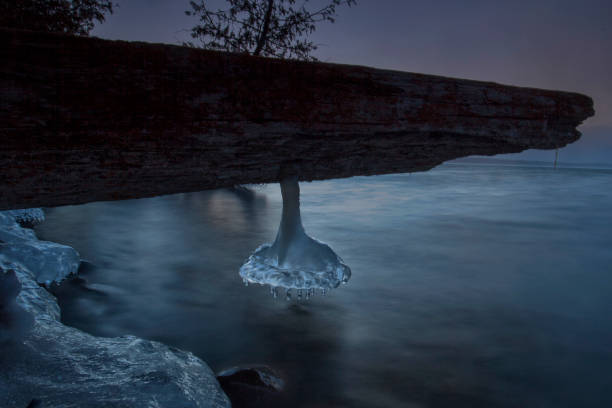 istock Ice Mushroom, Higgins Lake Michigan 853670042