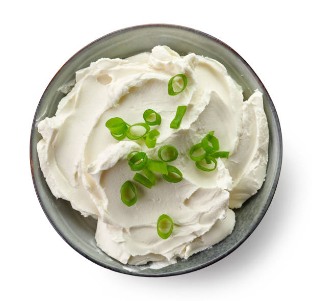 istock Bowl of cream cheese 853728328