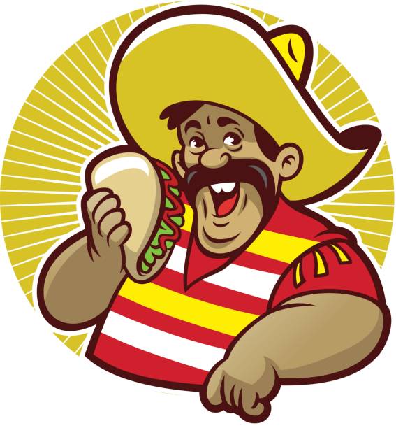 20+ Fat Mexican Man Stock Illustrations, RoyaltyFree Vector Graphics