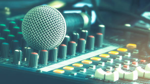 istock Vintage with Audio Equipment for Recording. 853732570