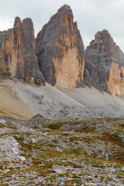 istock Tre Cime di Lavaredo in beautiful surroundings in the Dolomites 853749242