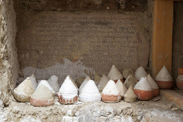 istock Mani stone at the Lamayuru monastery, Ladakh, India 853752334