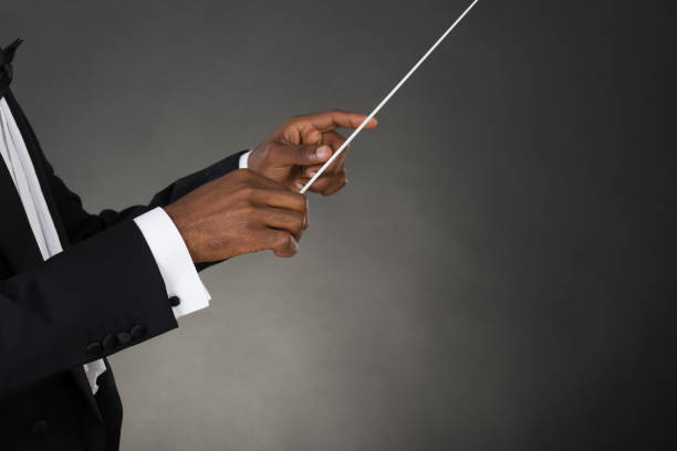 istock Music Conductor Hands Holding Baton 853753898