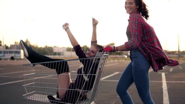 1,358 Shopping Cart Fun Stock Videos and Royalty-Free Footage - iStock |  Pushing shopping cart fun