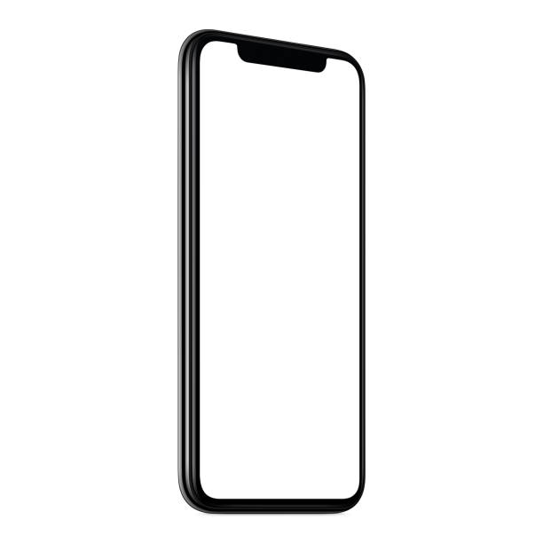 istock New modern smartphone mockup CCW slightly rotated isolated on white background 853804804