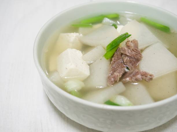 istock Korean food Beef radish soup 853808310
