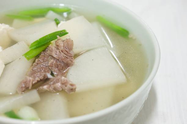 istock Korean food Beef radish soup 853808350