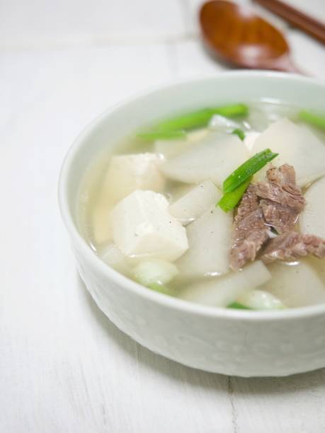istock Korean food Beef radish soup 853808422