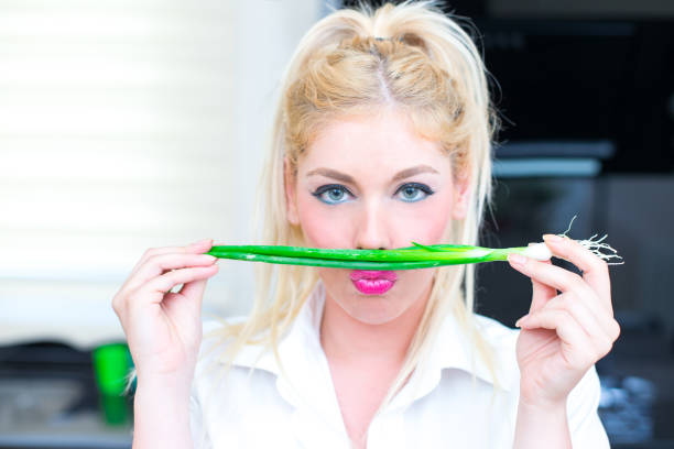 istock Pretty Woman in the kitchen 853809076
