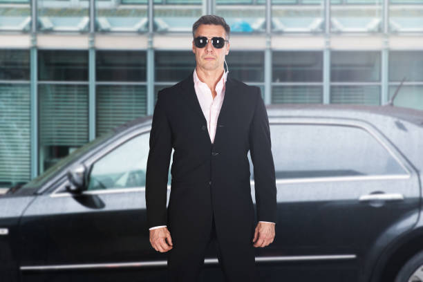 istock Portrait Of A Male Security Guard 853809842