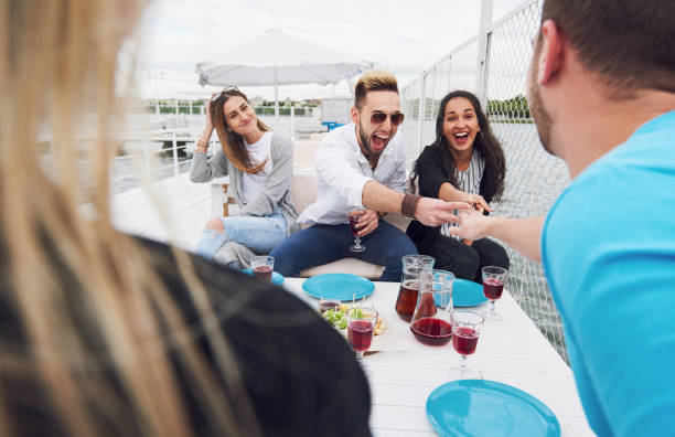 istock Friends birthday, a good summer sunny day 853812988