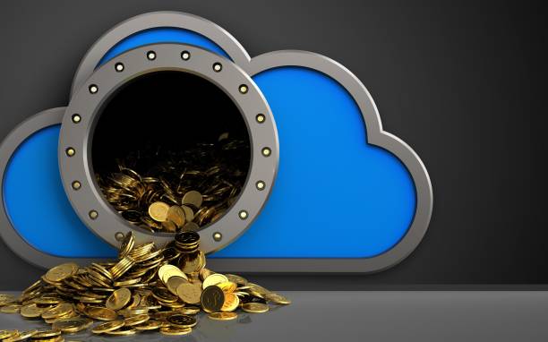 istock 3d golden coins over black 853816946