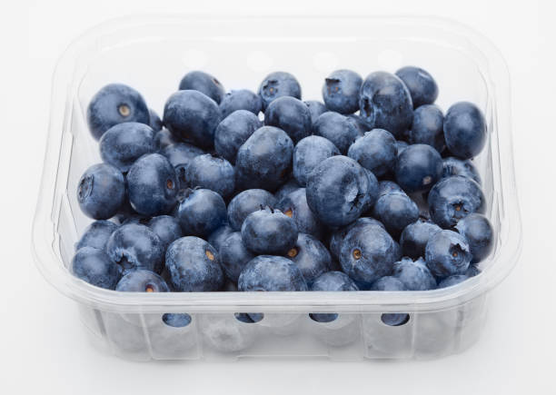 istock Fresh healthy organic blueberry in container 853859890