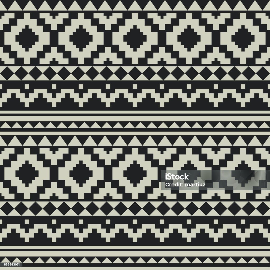 V Ethnic Pattern Ethnic Pattern Stock Illustration - Download Image Now - Abstract ...
