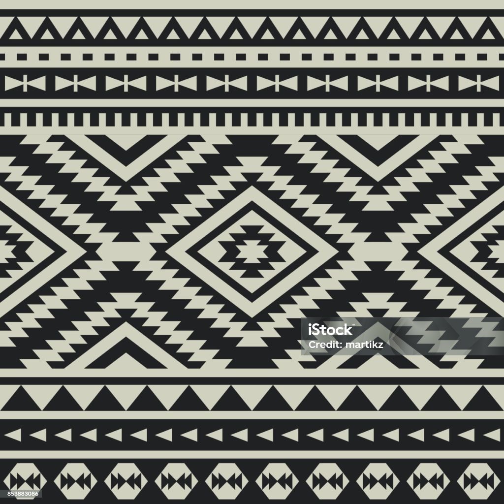 V Ethnic Pattern Ethnic Pattern Stock Illustration - Download Image Now - Typescript ...