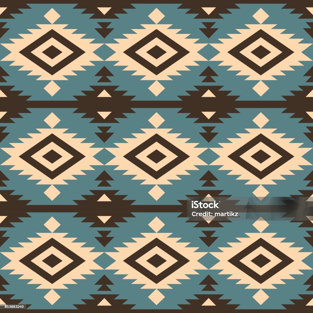 Ethnic Java Pattern Ethnic Pattern Stock Illustration - Download Image Now - Navajo Culture ...
