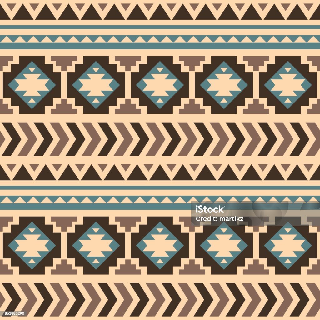 Ethnic Java Pattern Ethnic Pattern Stock Illustration - Download Image Now - Navajo Culture ...