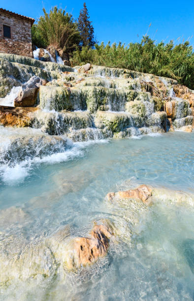 istock Natural spa Saturnia thermal baths, Italy 853899546