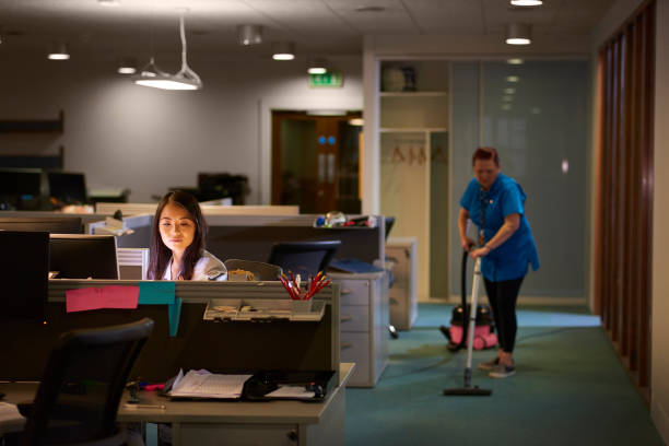 istock businesswoman putting the hours in 853907704