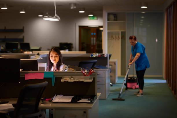 istock legal secretary working late 853919466