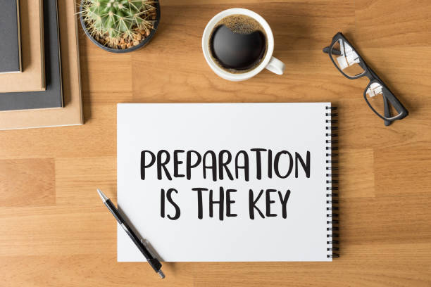 istock BE PREPARED and PREPARATION IS THE KEY plan perform  Business concept 853920346