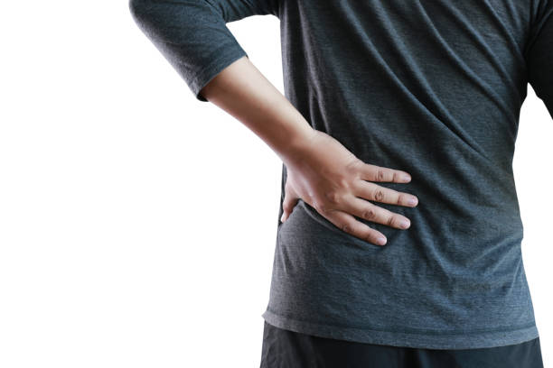 istock young man Feeling suffering  Lower back pain  Pain relief concept 853920404