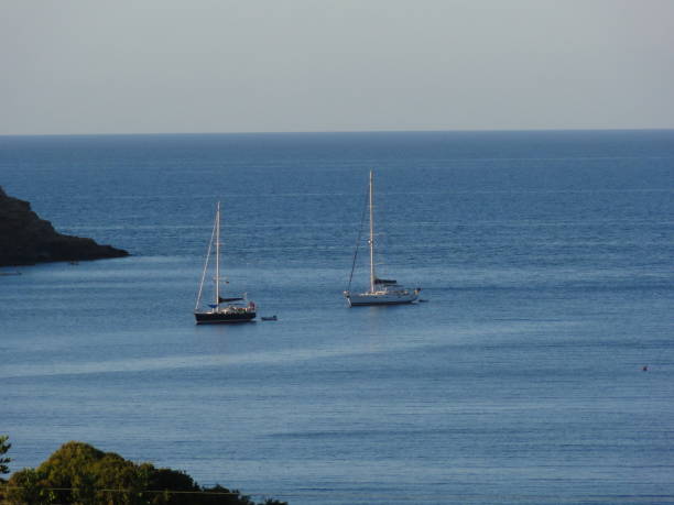 istock Boats at sea 853923370