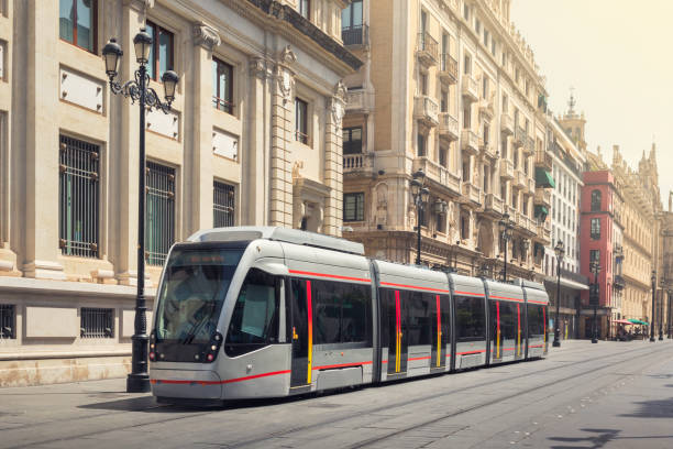 istock Public transportation in Seville 853927440