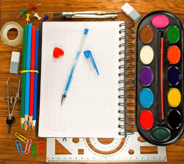 istock image of stationery close-up 853928086