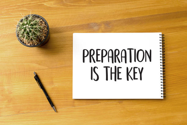 istock BE PREPARED and PREPARATION IS THE KEY plan perform  Business concept 853930604