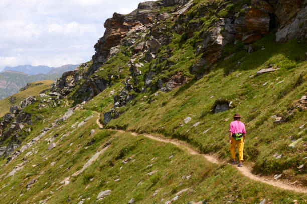 istock Hiking Swiss Mountain Trail 853934390